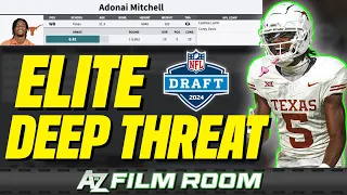 Colts WR Adonai Mitchell: 2024 NFL Draft Scouting Report