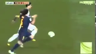 Skill dimaria sobre puyol 26_02_2013 clasico- copa del rey