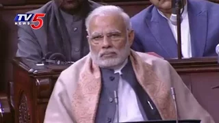 Opposition Insists on PM Modi's Apology | Rajya Sabha Adjourned as Ruckus Continues | TV5 News