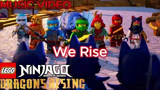 We Rise LEGO NINJAGO Dragons Rising Season 2 Fan Made Music Video