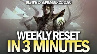 Weekly Reset in 3 Minutes - All Vendors, Eververse, Challenges & More - Sep 22, 2020 [Destiny 2]