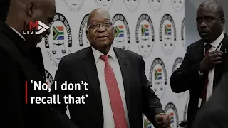 Days of capture: Scratchy throats and 'I don't knows'- Zuma's moments not to be missed