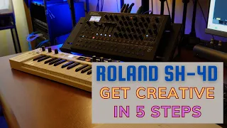 Roland SH-4D Tutorial | Sequencer programming