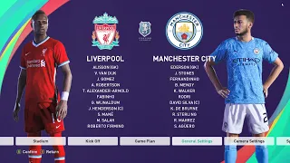 PES 2021 Gameplay : Liverpool FC VS Manchester City FC (1-0), Professional Level