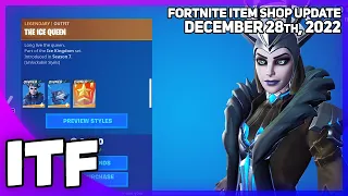 ICE QUEEN IS BACK! Fortnite Item Shop [December 28th, 2022] (Fortnite Battle Royale)