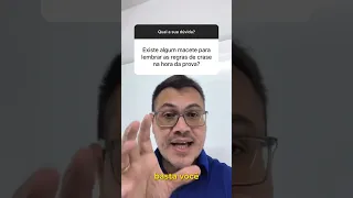 Confira agora se existe algum macete para lembrar as regras de crase na hora da prova!