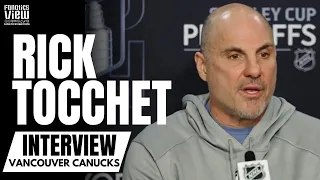 Rick Tocchet Revisits Vancouver Canucks GM1 Comeback vs. Oilers, Fans "Starving" For Playoffs