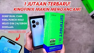 ALASAN JADI HP 1 JUTA TERBAIK🔥UNBOXING INFINIX SMART 8 PRO + TES GAMING & KAMERA - Indonesia