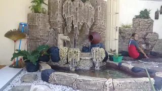 How to Build A Beautiful Waterfall Aquarium Very Easy | For Your Family Garden