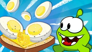 قصص أوم نوم | أغنية البيض | يغني مع اوم نوم | Learn Arabic with Om Nom