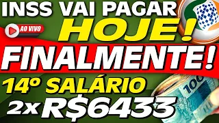 INSS LIBEROU HOJE os PAGAMENTO + 14° Salário SURPRESA para APOSENTADOS e PENSIONISTAS!