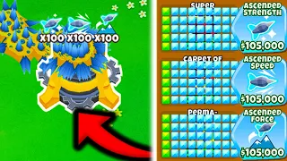 The Tier 100 SPIKE FACTORY Hack Is Amazing in BTD6...