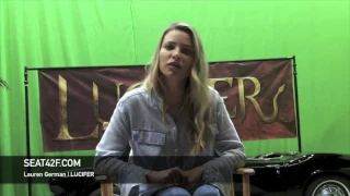 Lauren German LUCIFER Set Visit Interview