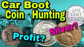 car boot coin hunting - big profit, triple your money!