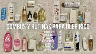 ✨ COMBOS Y PRODUCTOS PARA OLER RICO ✨ | muchos aromas 🍫🍪🌸💐🥥