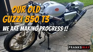 Moto Guzzi 850 T3 Rebuild / 1 year project