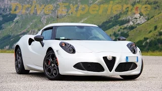 Alfa Romeo 4C full road review - Davide Cironi Drive Experience (SUBS)