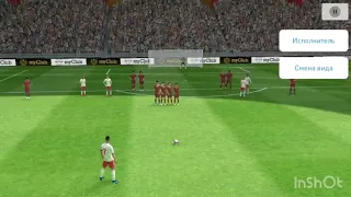 Как бить наклбол со шкафного удара  за Ronaldo в PES2020 mobile