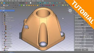 [LinkStage3] Tutorial, dome shaped geometry using loft in PartDesign.