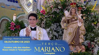 Domingo: Mistérios Gloriosos | Terço Mariano com @PadreManzottiOficial | 08/10/23