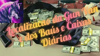 GTA V: Localização da Gun-Van, dos Baús e Caixas Enterradas do Naufrágio e Cayo Perico (19/01/2023)