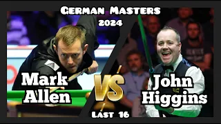 Mark Allen vs John Higgins - German Masters Snooker 2024 - Last 16 Live (Full Match)