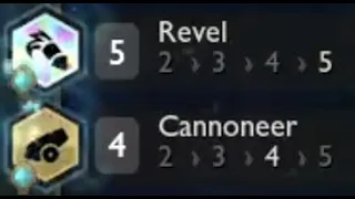 Maxed out Revel Corki carry is a guaranteed top 4, but