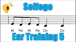 Call and Response Solfege Song 5 of 5 from Exercises for Ear Training