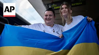 Ukrainian duo heads to the Eurovision Song Contest with a message: We're still here