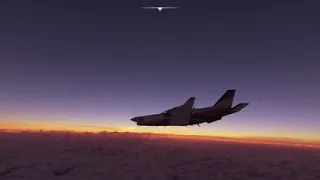 LIGHTNING STORM! Approach and landing Belize City (MZBZ) MSFS 2020 TBM