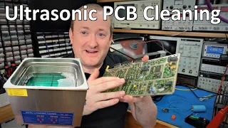Ultrasonic PCB cleaning