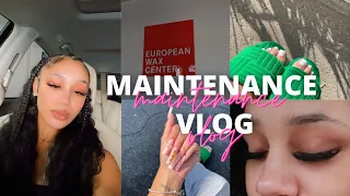 $500 MAINTENANCE VLOG | prep for vacation with me, lashes, nails, hair & more