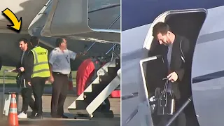 Lionel Messi Arrives in Argentina Ahead of World Qualifiers vs Paraguay & Peru
