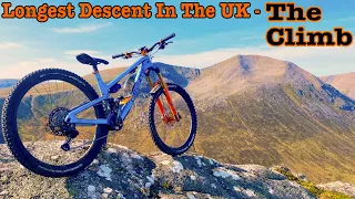 Climbing To Do The Longest Mtb Descent In The Uk