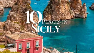 10 Beautiful Towns to Visit in Sicily Italy 4K 🇮🇹  | Sicily Travel Video