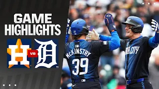 Astros vs. Tigers Game Highlights (5/11/24) | MLB Highlights