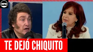 Cristina SE la CLAVÓ AL ÁNGULO a Milei: "Si hubiésemos adoctrinado no sería presidente"