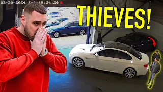 THIEVES STOLE MY BMW M3!