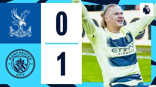 HAALAND PENALTY EARNS NARROW WIN AT CRYSTAL PALACE | Crystal Palace 0-1 Man City | Premier League