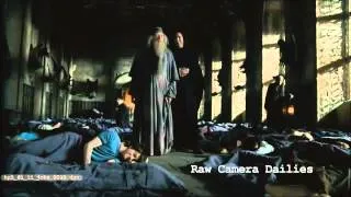 Alan Rickman and Michael Gambon prank Daniel Radcliffe