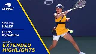 Simona Halep vs Elena Rybakina Extended Highlights | 2021 US Open Round 3