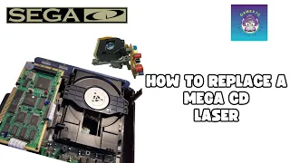 How to replace the laser in a Sega MegaCD model 1 - Sega Mega CD Laser Replacement