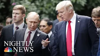 President Donald Trump At NATO Summit: ‘Germany Is Totally Controlled By Russia’ | NBC Nightly News