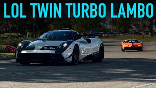 Pagani and Bugatti Pur Sport Make TWIN TURBO HURACAN Look Tame