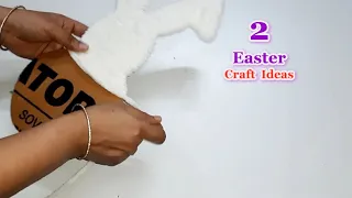 DIY 2 Easy Easter decoration idea with simple materials| DIY Affordable Easter craft idea🐰37