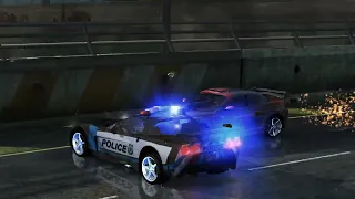 Need for speed Most wanted (2005) heat level 10 chase