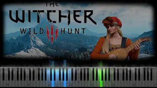 The Witcher 3 - The Wolven Storm (Priscilla's song) Piano Tutorial