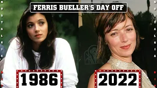 FERRIS BUELLER'S DAY OFF (1986) Then And Now Movie Cast | How They Changed (35 YEARS LATER!)