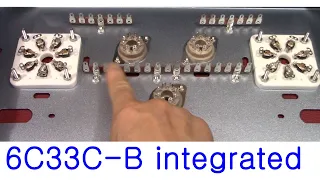 2022 new design B-3AT 6C33C-B SE integrated tube amplifier with bluetooth #1