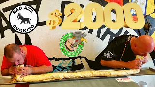Bad Azz Burrito $2000 6 Foot Burrito w/ Notorious BOB